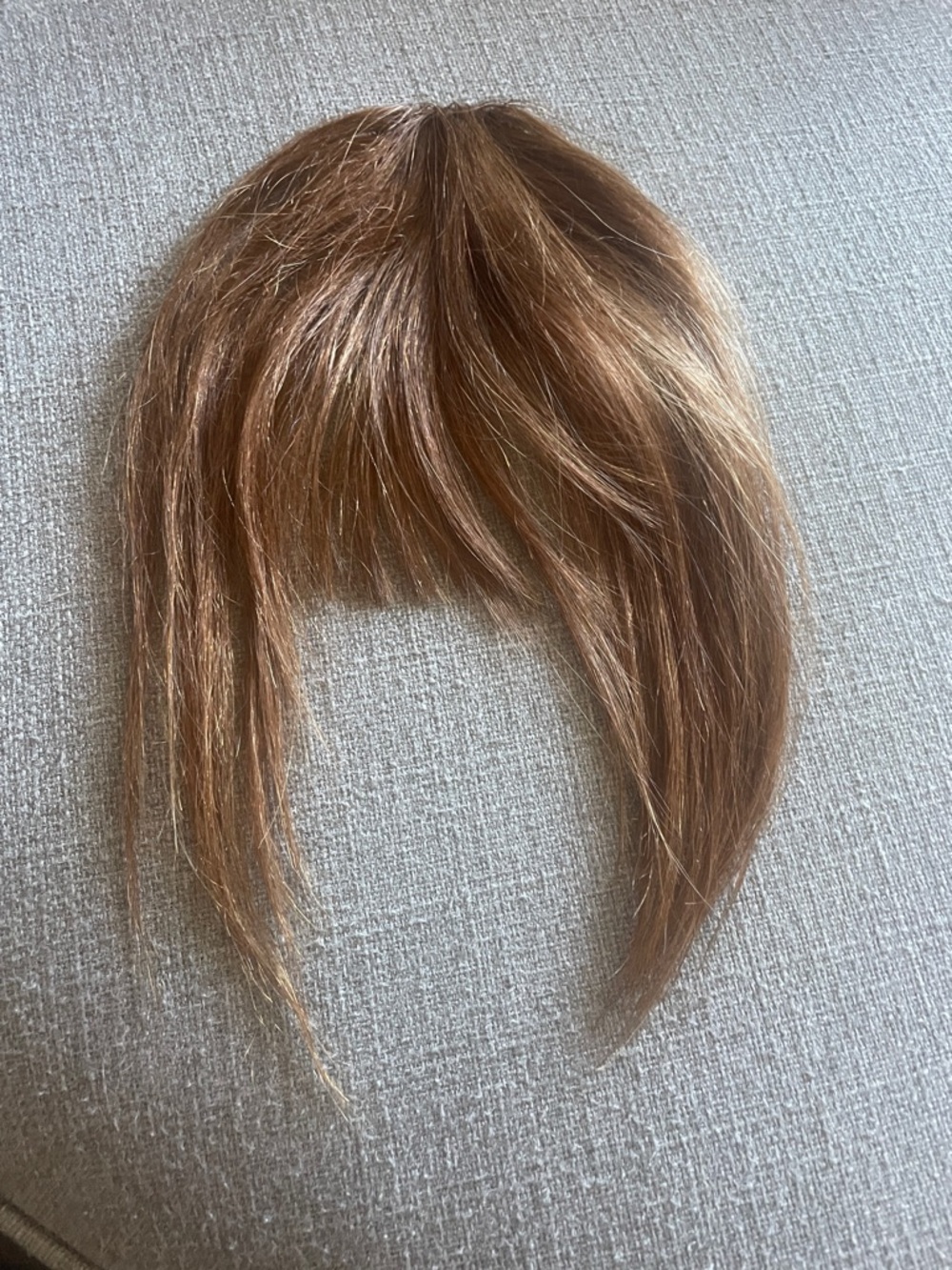 Chestnut Brown Human Clip-In Bangs Fringe for Women